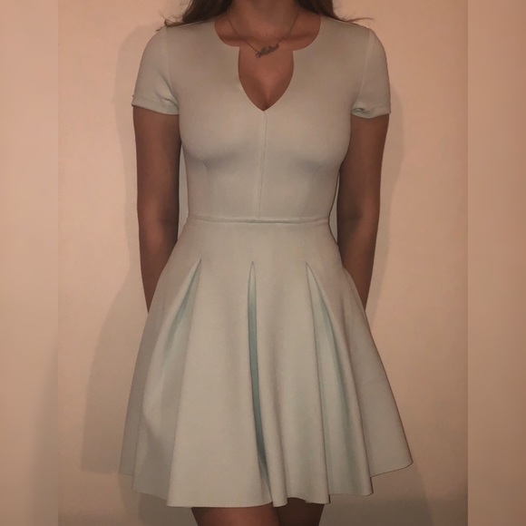 Guess Dresses & Skirts - GUESS baby blue fit and flare dress Guess Dresses & Skirts - GUESS baby blue fit and flare dress